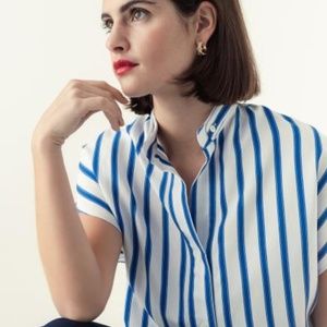 Figaret Paris Linen Striped Shirt